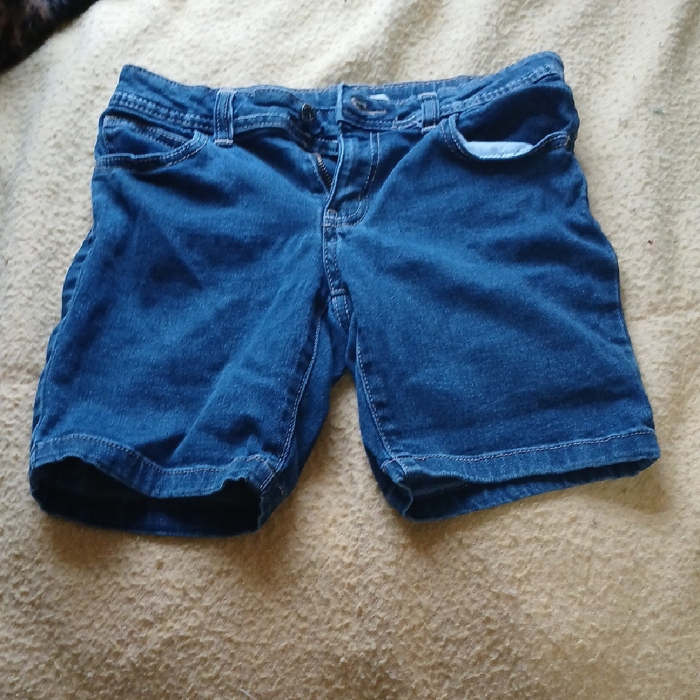 Blue Denim Kid's Shorts